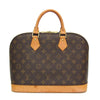 Louis Vuitton Monogram Alma M51130 Women's Handbag Brown
