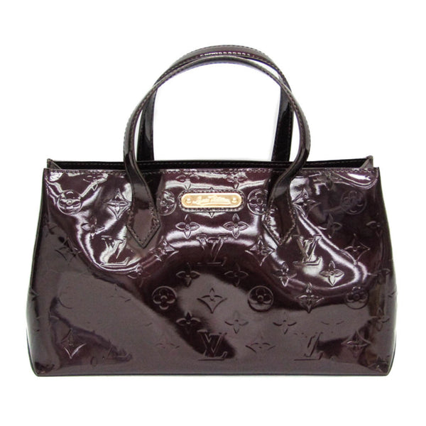 Louis Vuitton Monogram Vernis Wilshire PM M93641 damestas, Amarante