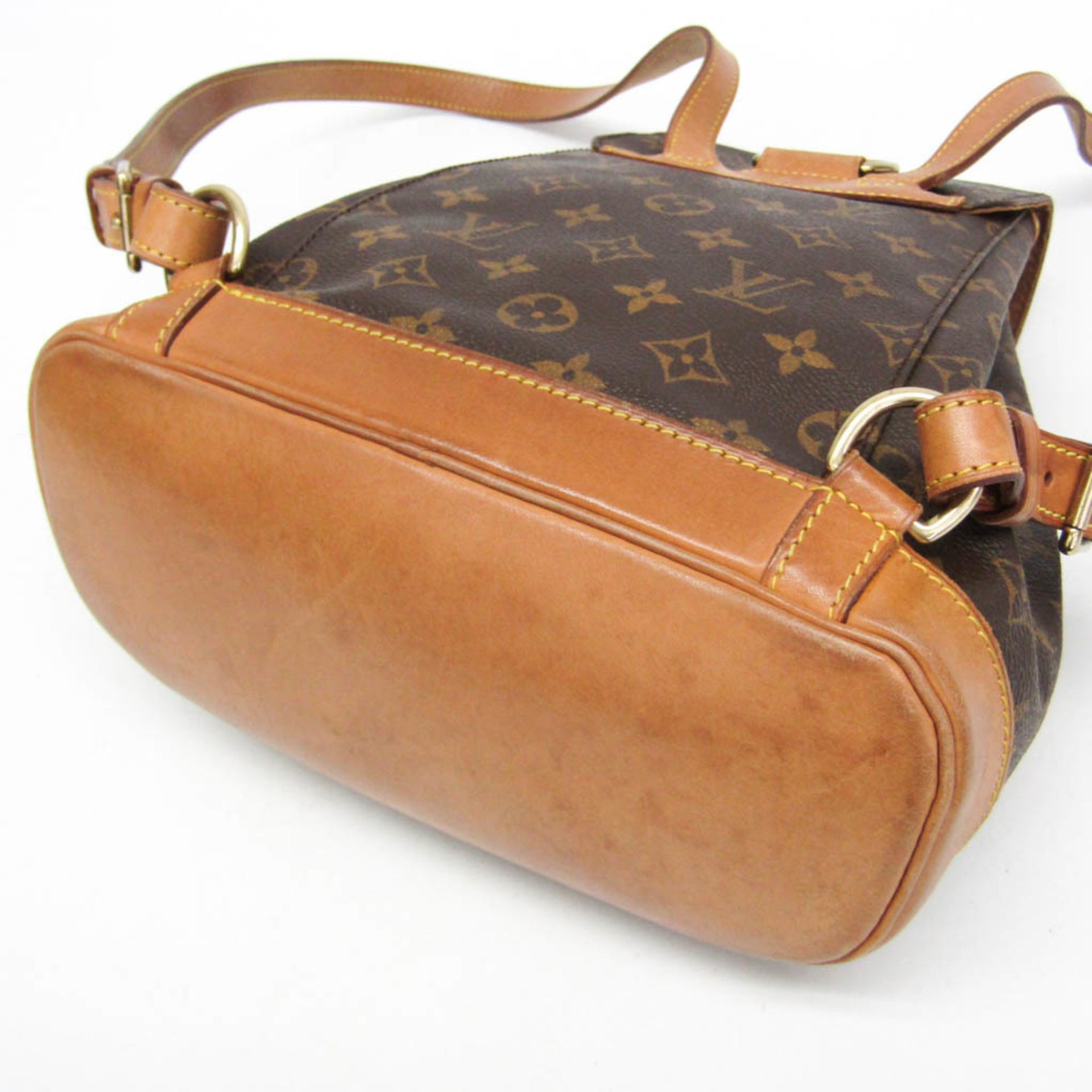 Louis Vuitton Monogram Montsouris MM M51136 damesrugzak, bruin 4