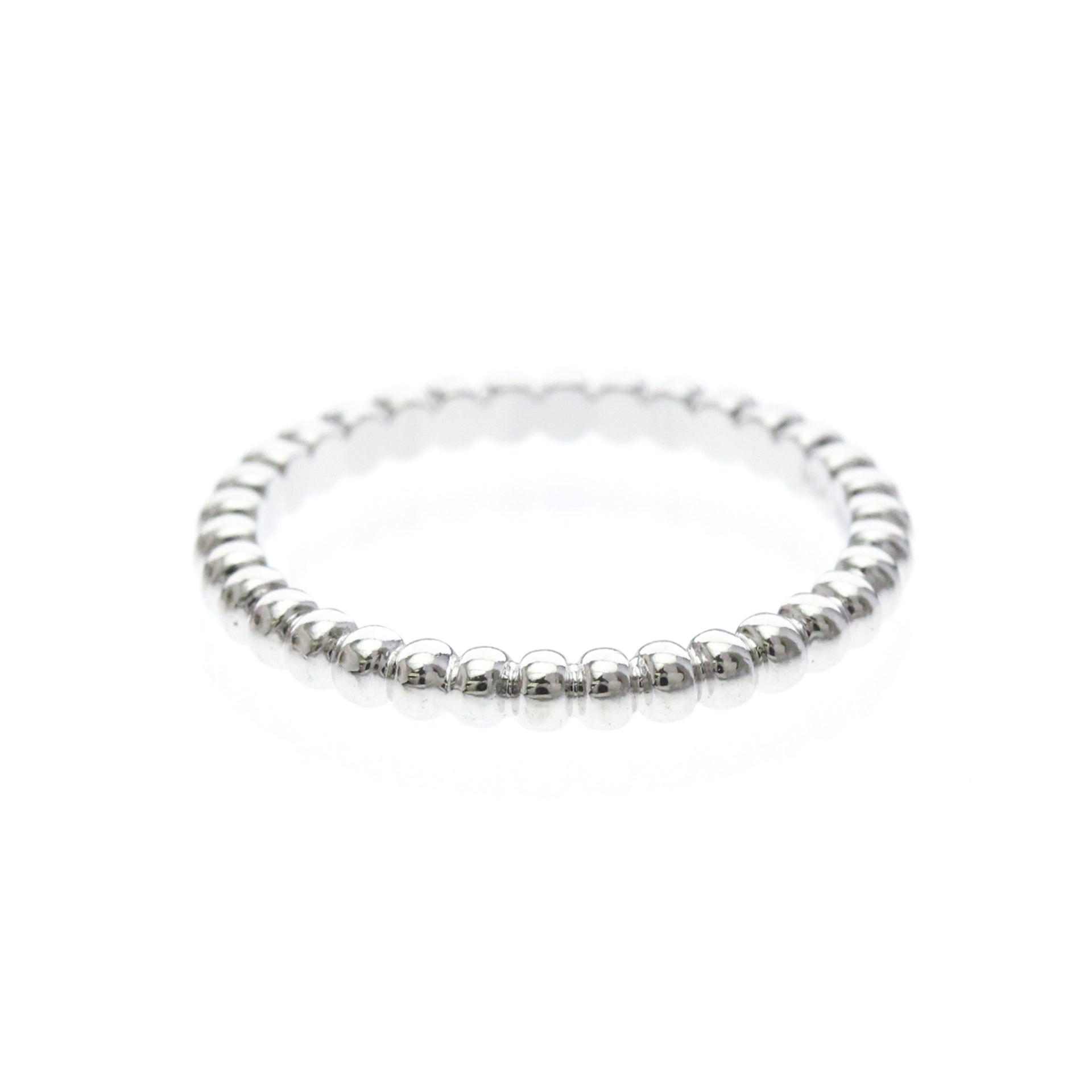 Van Cleef & Arpels Perlee-ring, mini-model, WG, conditieklasse A, gewicht 2,2 g 2