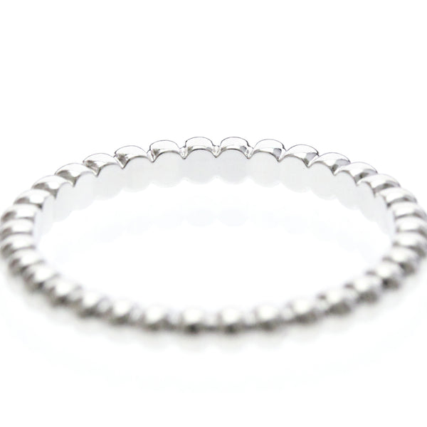 Van Cleef & Arpels Perlee-ring, mini-model, WG, conditieklasse A, gewicht 2,2 g 7
