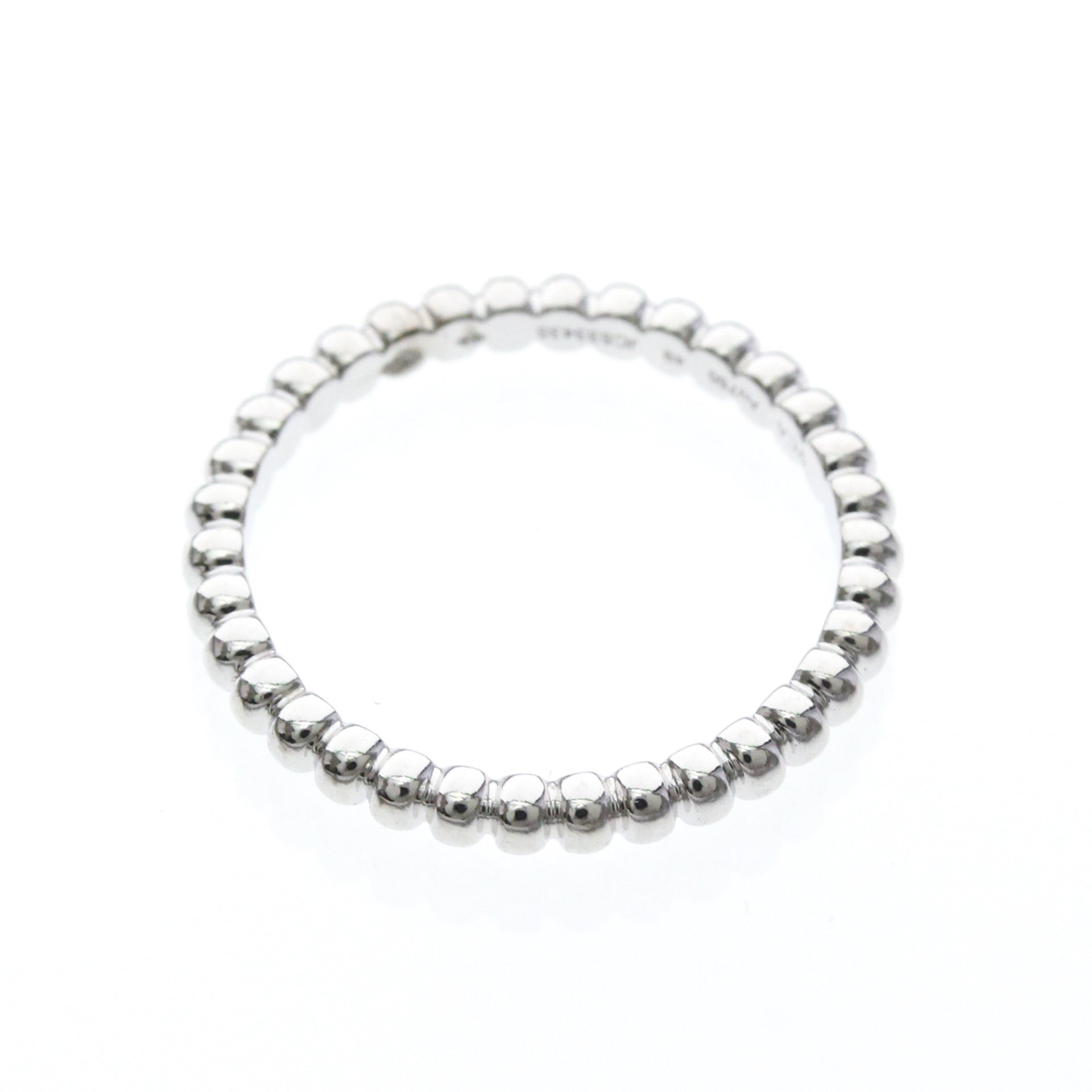 Van Cleef & Arpels Perlee-ring, mini-model, WG, conditieklasse A, gewicht 2,2 g 9