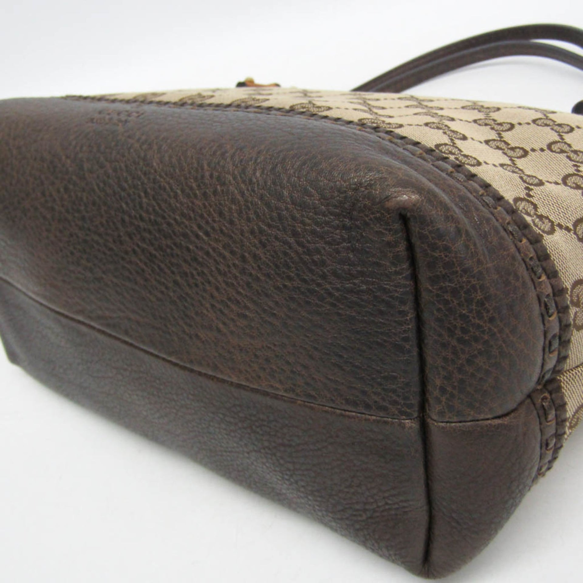 Gucci Bamboo 353125 Women's GG Canvas 4