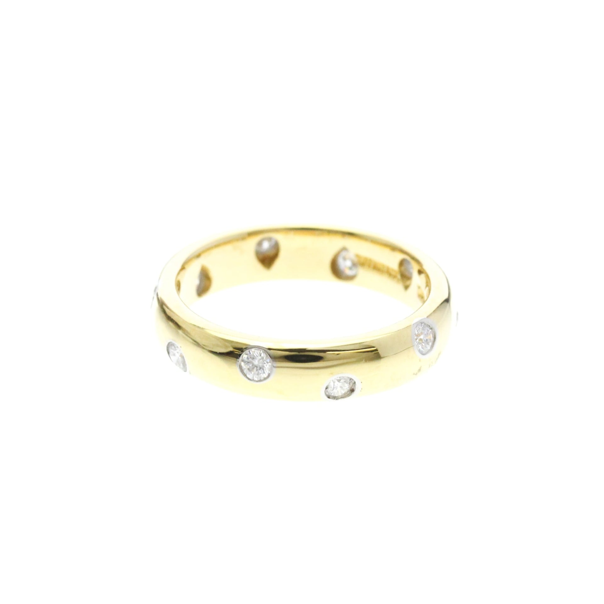 Tiffany Dots-diamantenring van geelgoud (18K) 2