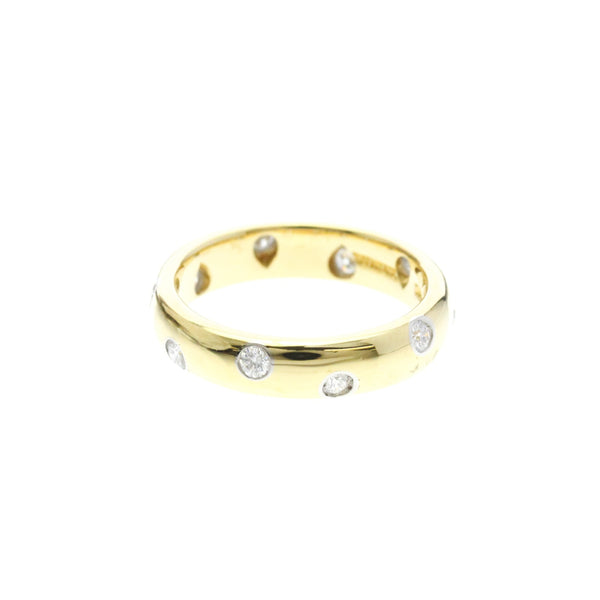 Tiffany Dots-diamantenring van geelgoud (18K) 2