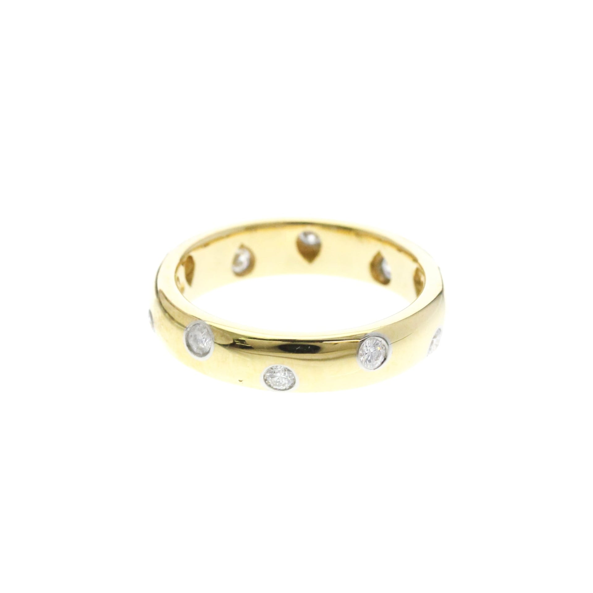 Tiffany Dots-diamantenring van geelgoud (18K) 4