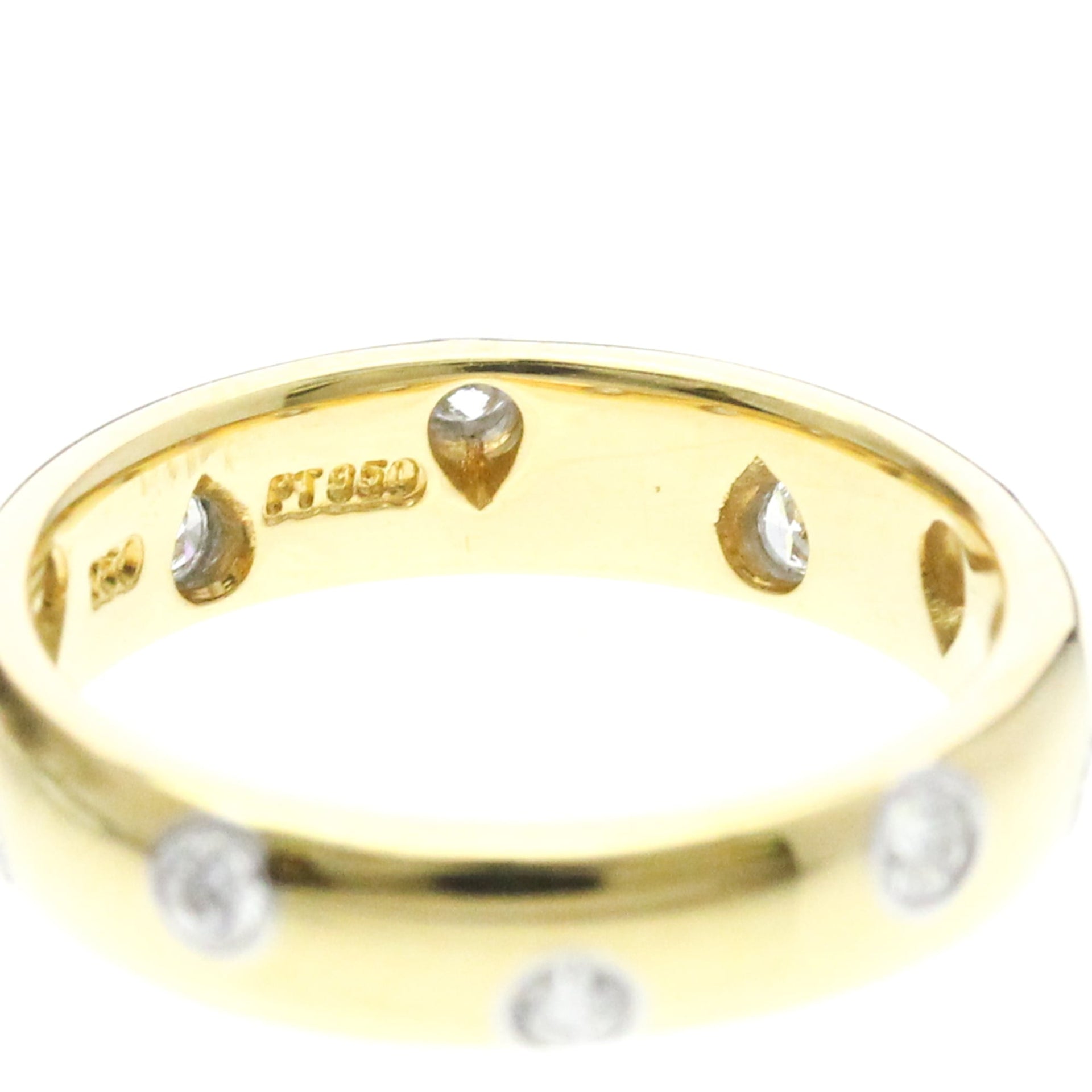 Tiffany Dots-diamantenring van geelgoud (18K) 6