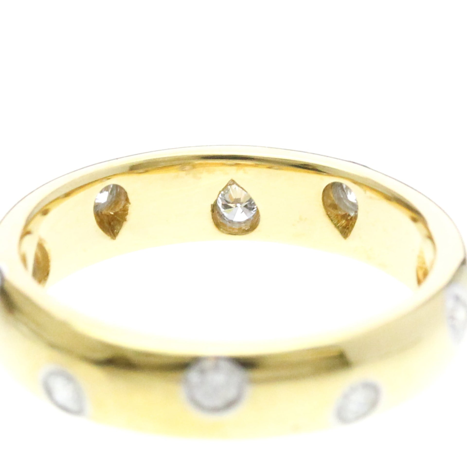 Tiffany Dots-diamantenring van geelgoud (18K) 7