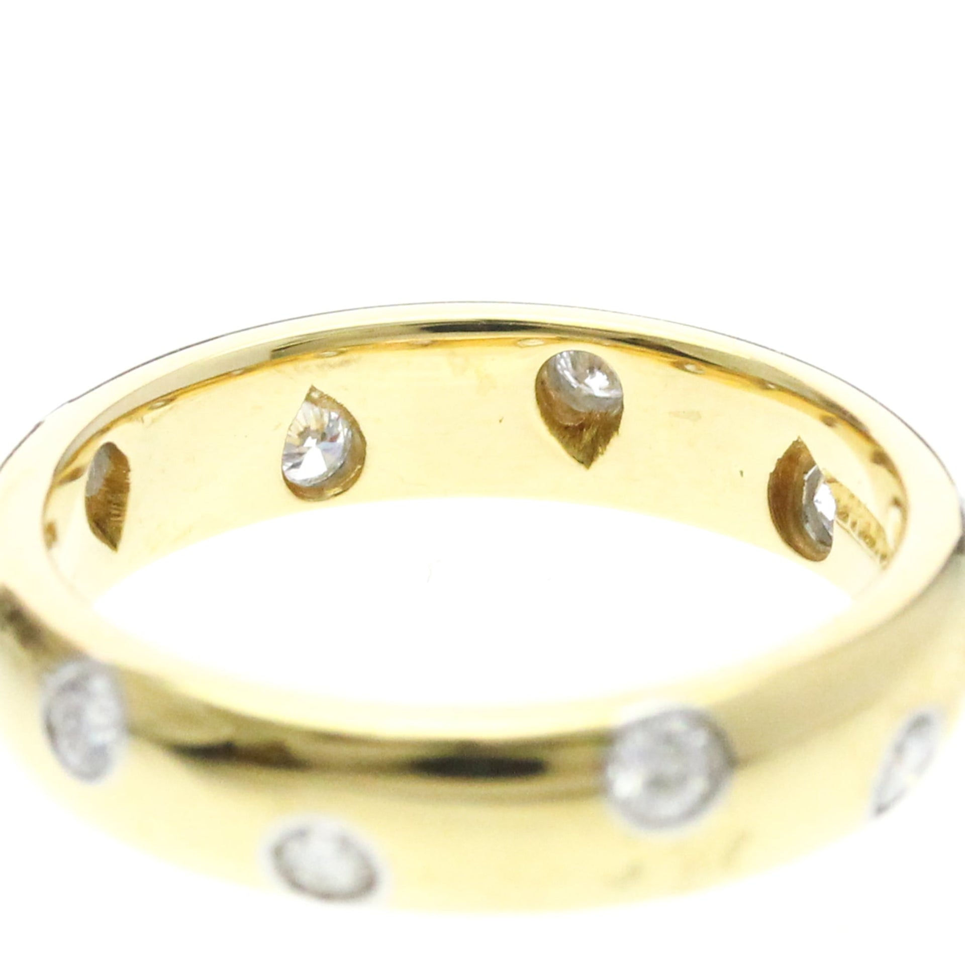 Tiffany Dots-diamantenring van geelgoud (18K) 8