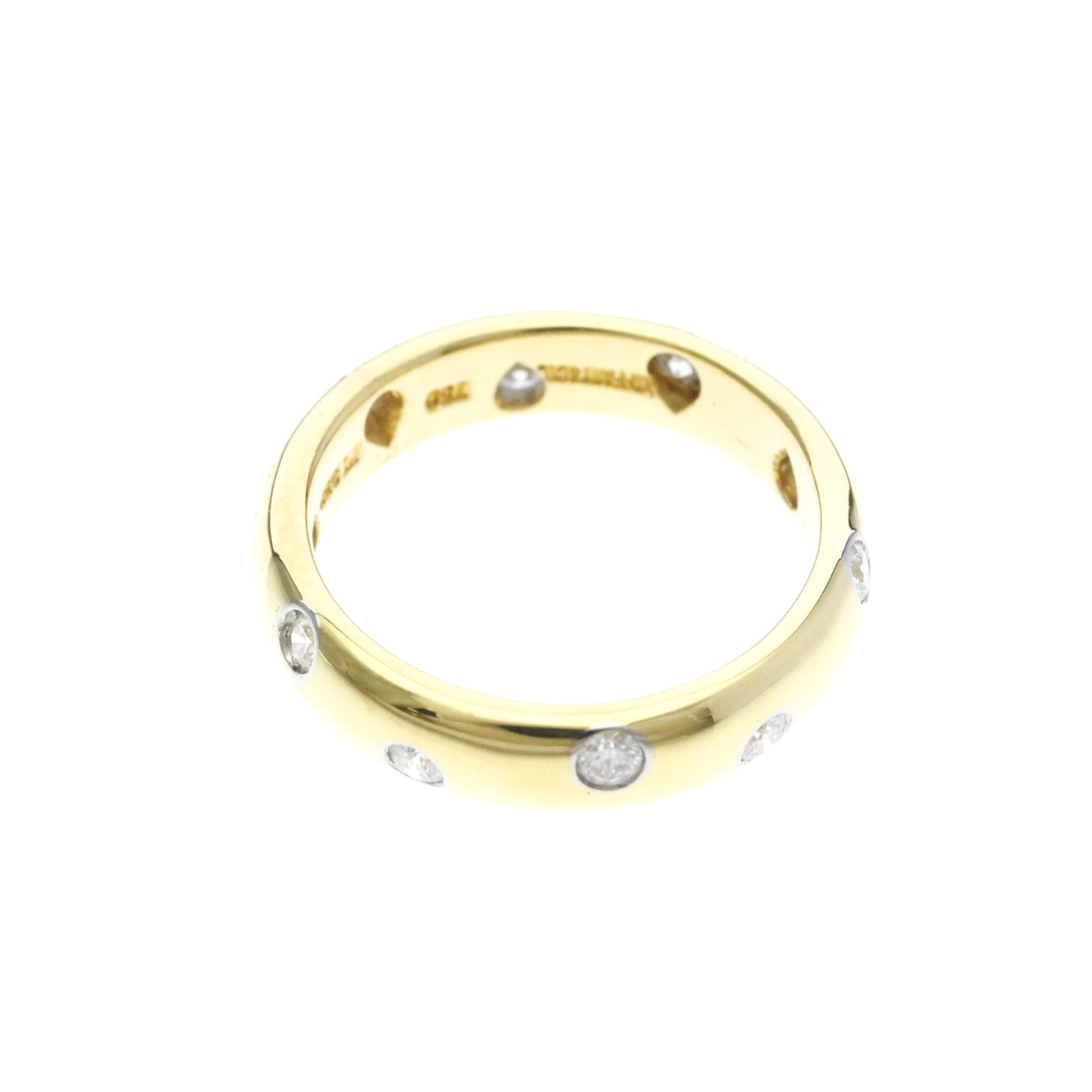 Tiffany Dots-diamantenring van geelgoud (18K) 9