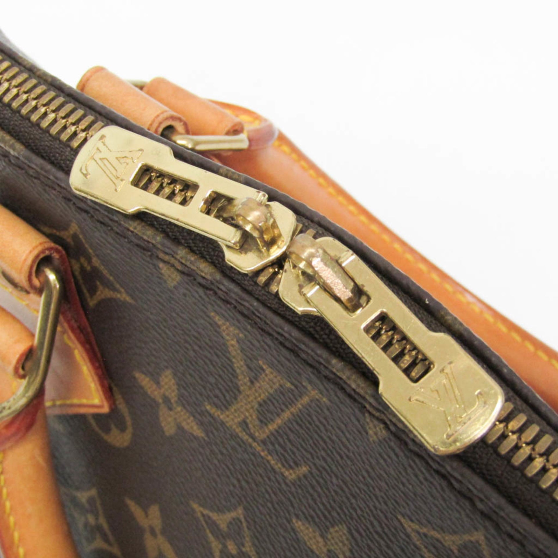 Louis Vuitton Monogram Alma M51130 Handtas voor dames, bruin 8