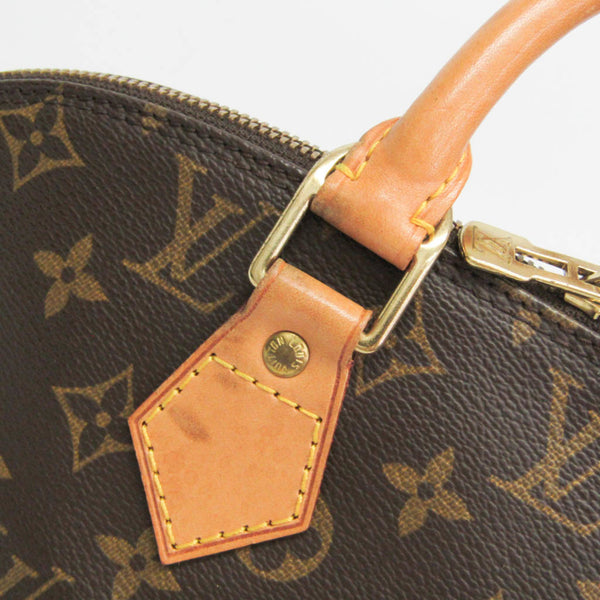 Louis Vuitton Monogram Alma M51130 Handtas voor dames, bruin 11