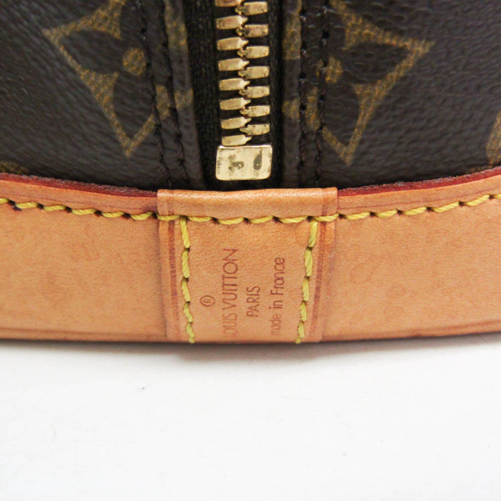 Louis Vuitton Monogram Alma M51130 Handtas voor dames, bruin 14