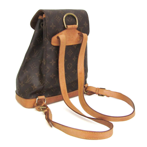 Louis Vuitton Monogram Montsouris MM M51136 damesrugzak, bruin 2