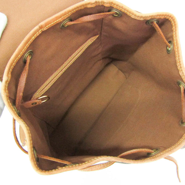 Louis Vuitton Monogram Montsouris MM M51136 damesrugzak, bruin 3