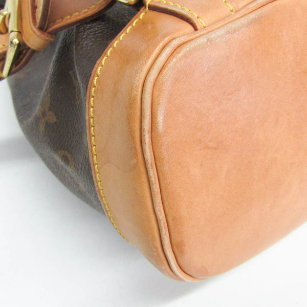 Louis Vuitton Monogram Montsouris MM M51136 damesrugzak, bruin 5