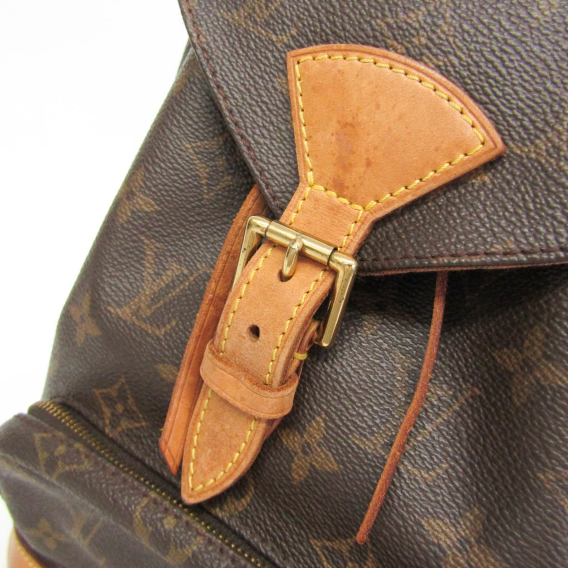 Louis Vuitton Monogram Montsouris MM M51136 damesrugzak, bruin 8