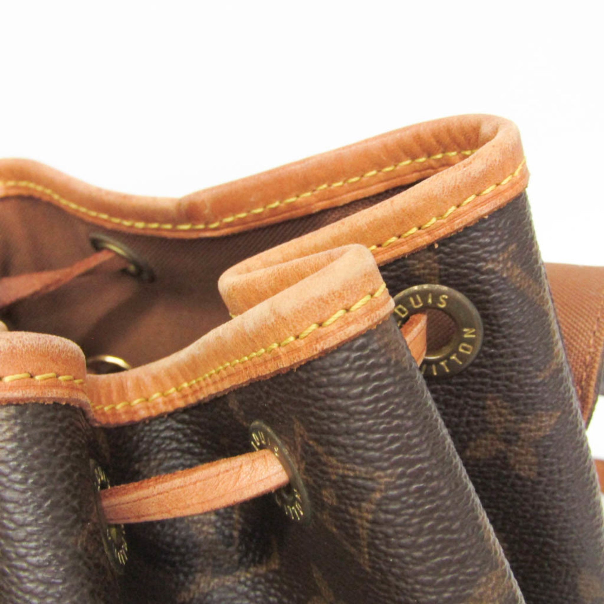 Louis Vuitton Monogram Montsouris MM M51136 damesrugzak, bruin 15