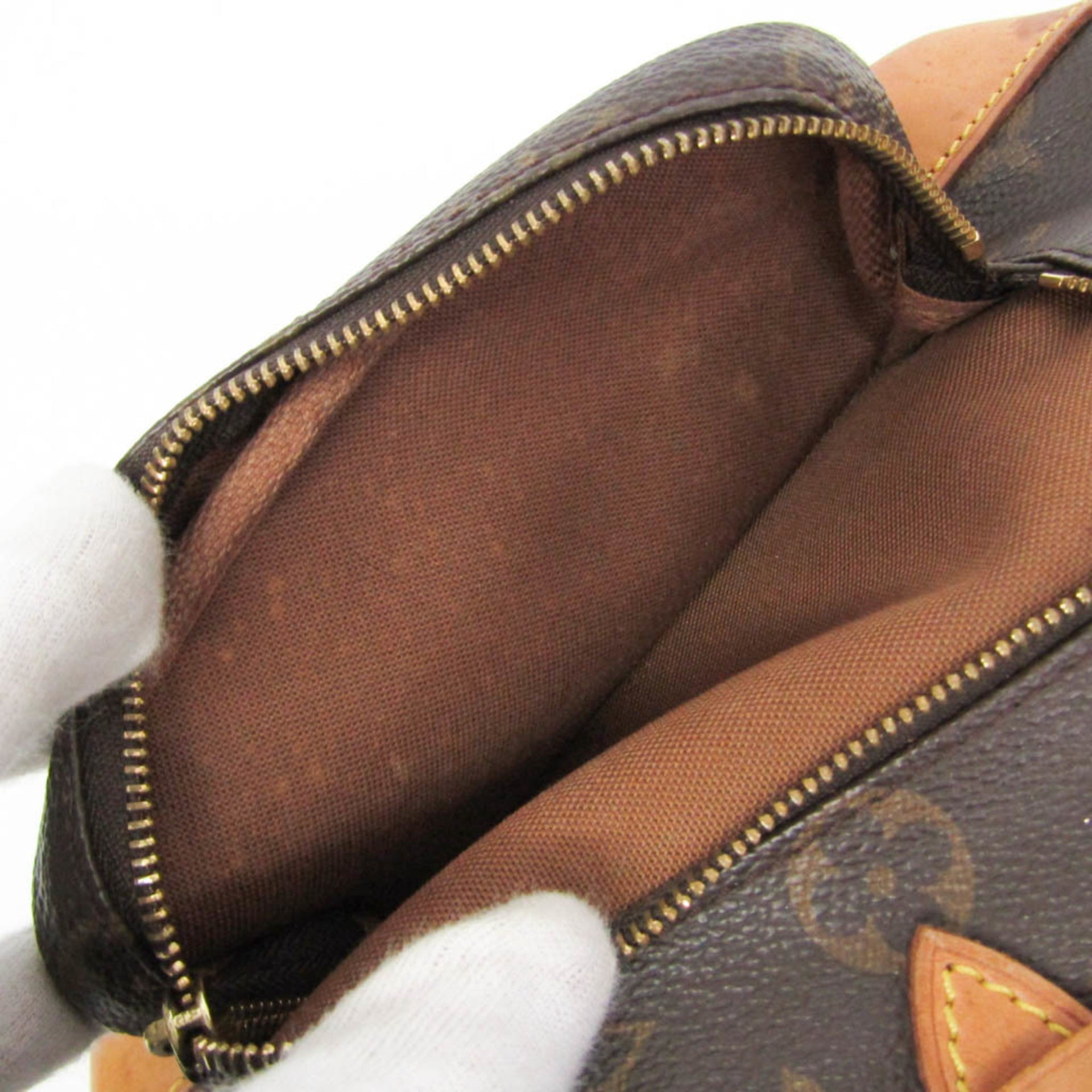 Louis Vuitton Monogram Montsouris MM M51136 damesrugzak, bruin 17