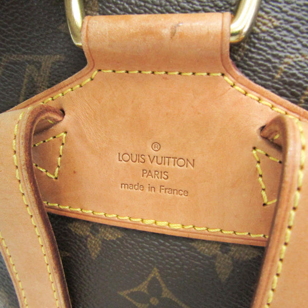 Louis Vuitton Monogram Montsouris MM M51136 damesrugzak, bruin 19