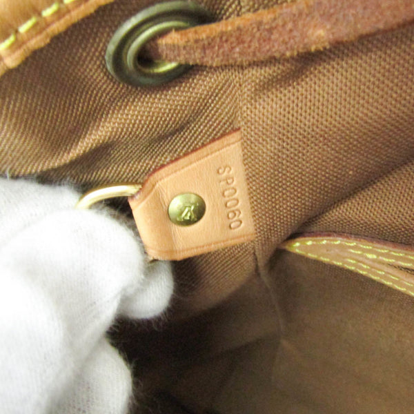 Louis Vuitton Monogram Montsouris MM M51136 damesrugzak, bruin 20