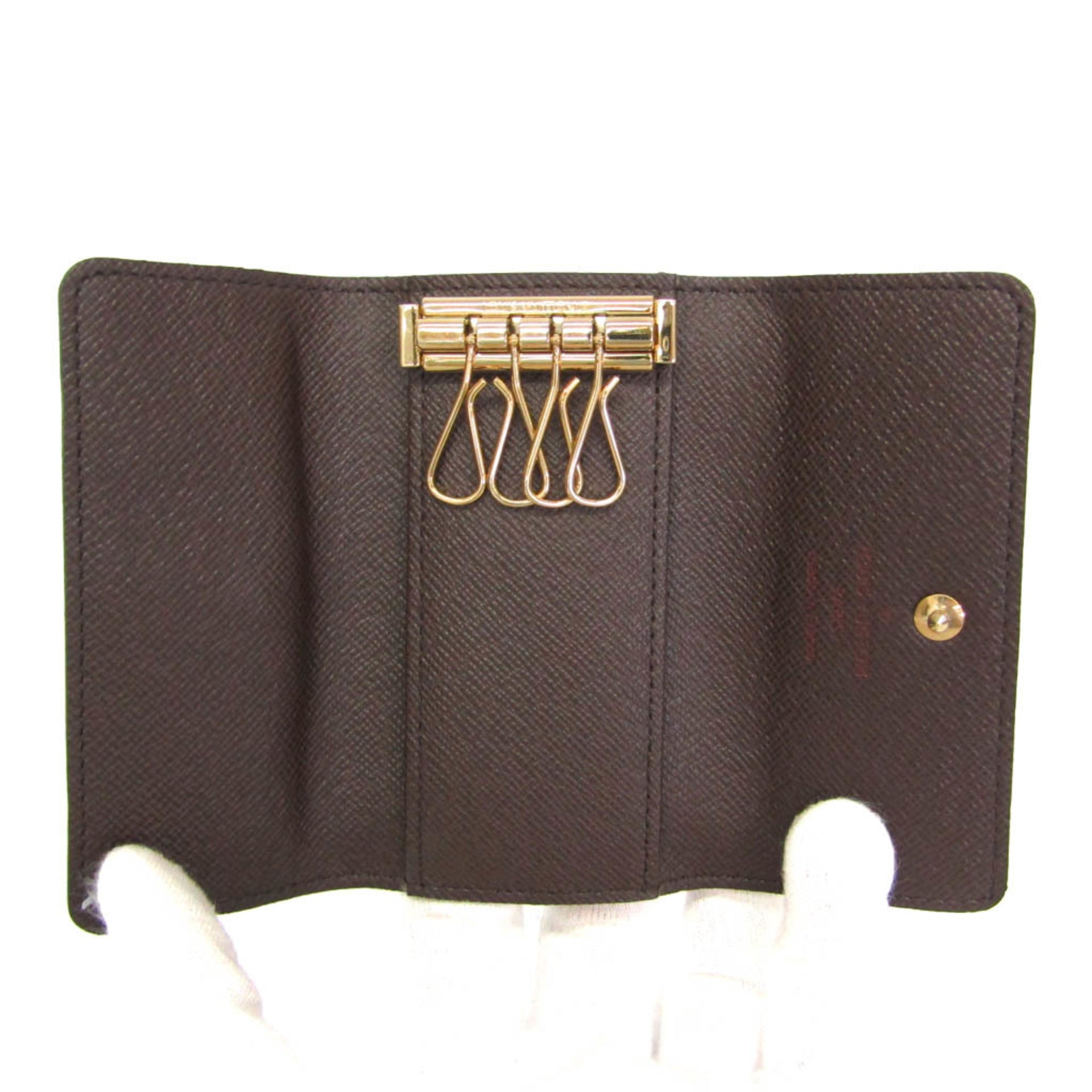 Louis Vuitton Damier-sleuteletui voor 4 sleutels N62631, heren 4