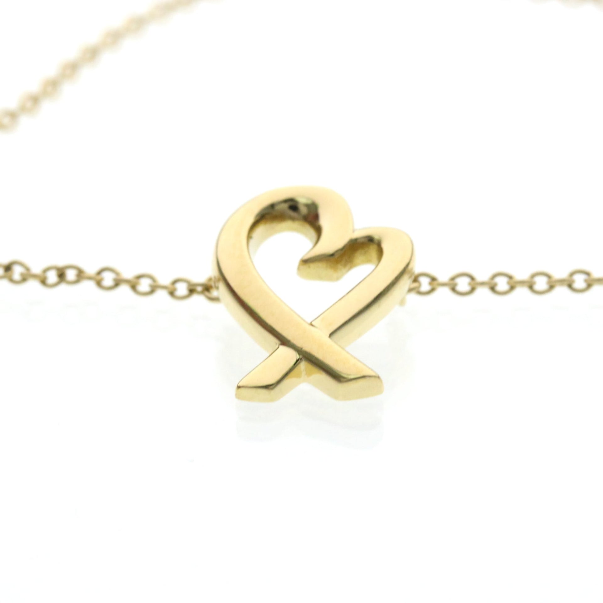 Tiffany Loving Heart-ketting 18K geelgoud 4