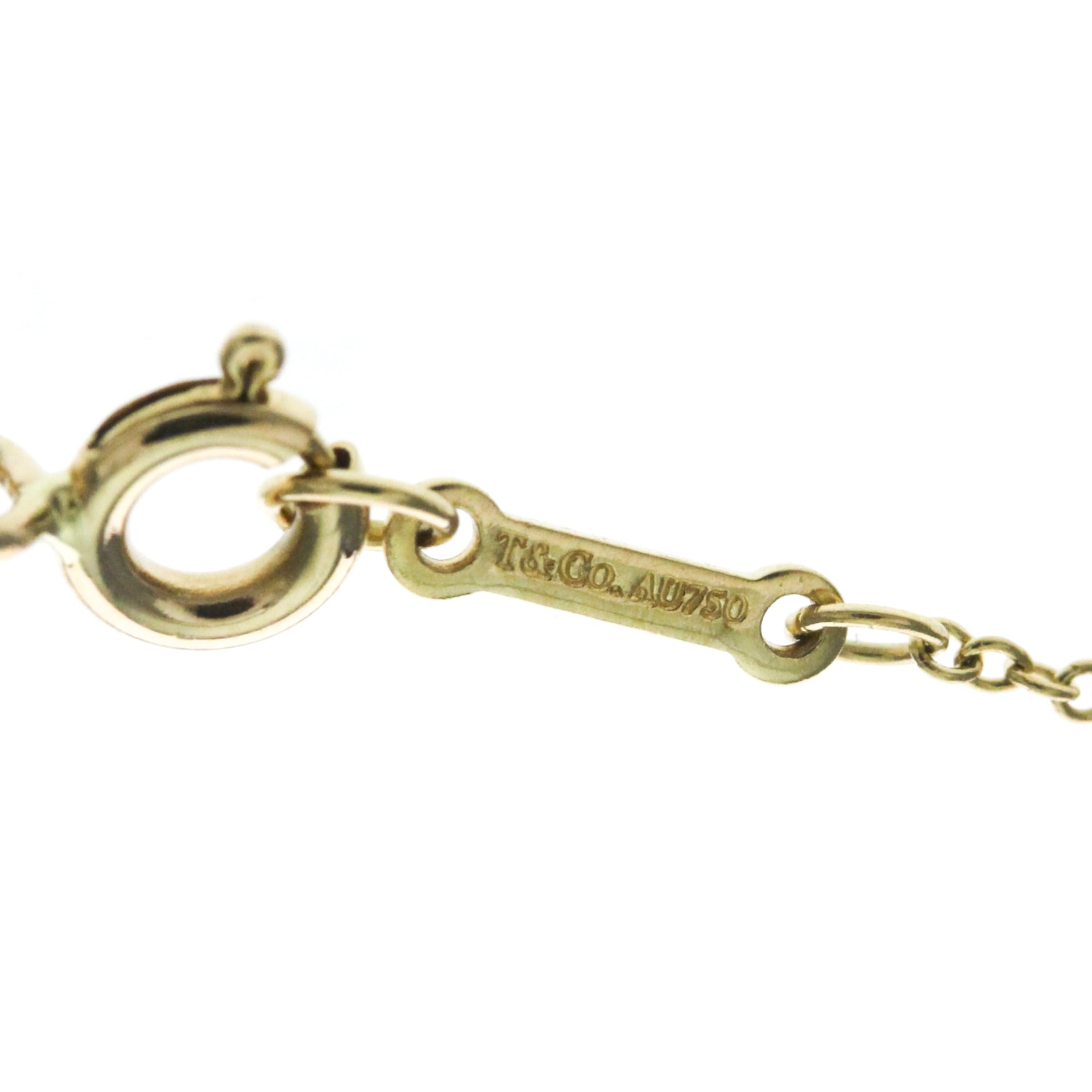 Tiffany Loving Heart-ketting 18K geelgoud 10