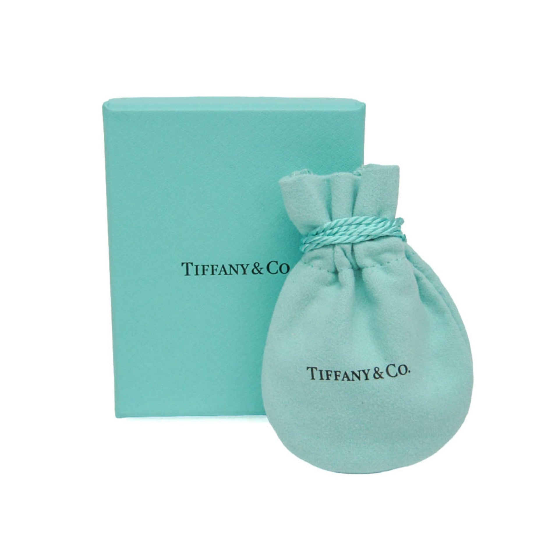 Tiffany Paper Flower Mini Diamond Necklace Platinum Diamond Women 10