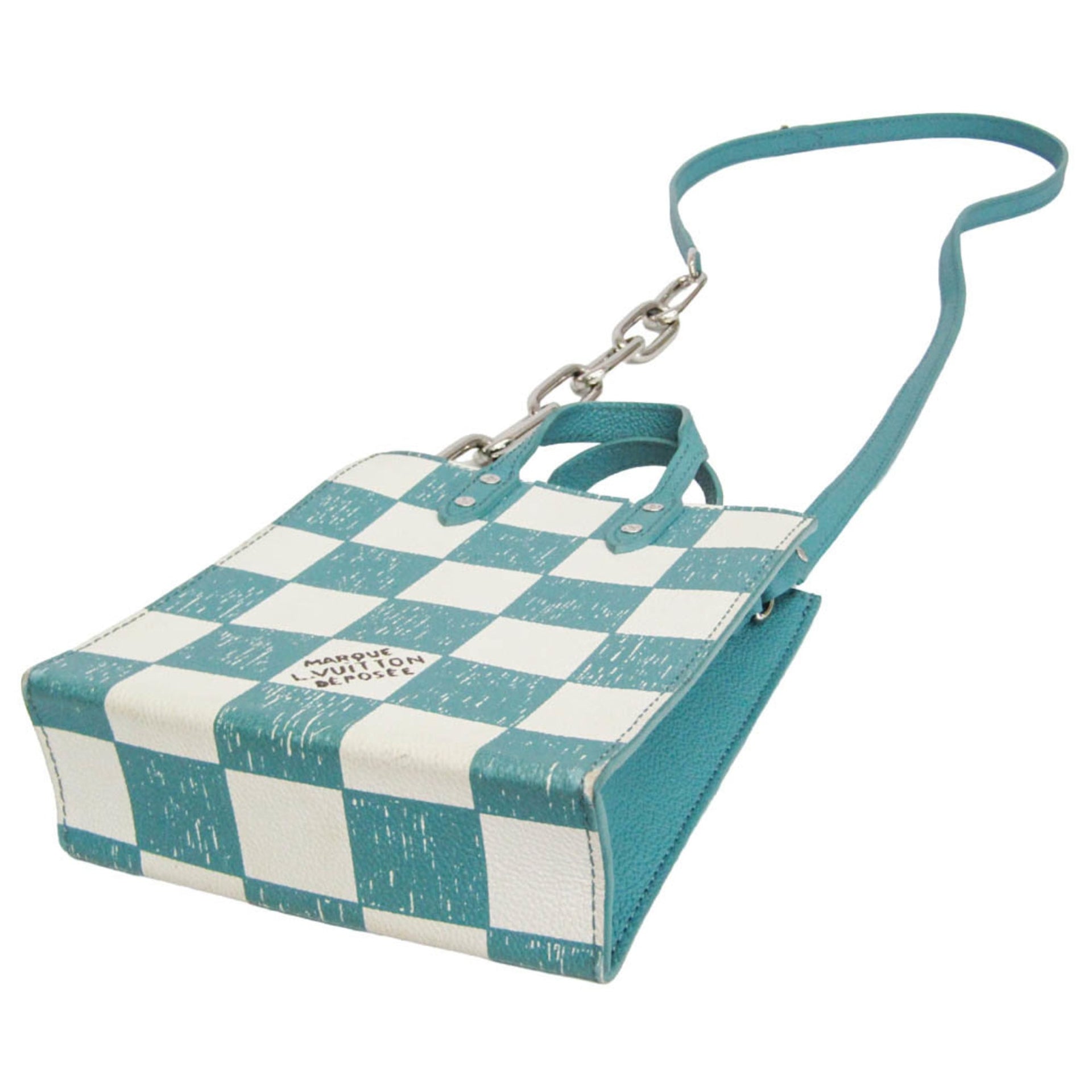 Louis Vuitton Damier Checkerboard Sac Plat XS N60495 voor dames 2