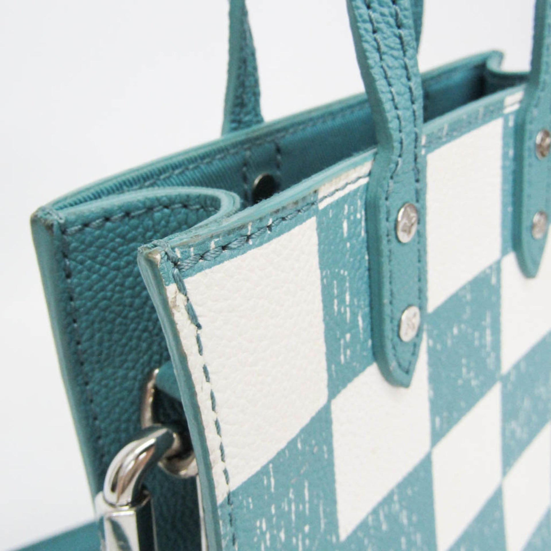 Louis Vuitton Damier Checkerboard Sac Plat XS N60495 voor dames 5