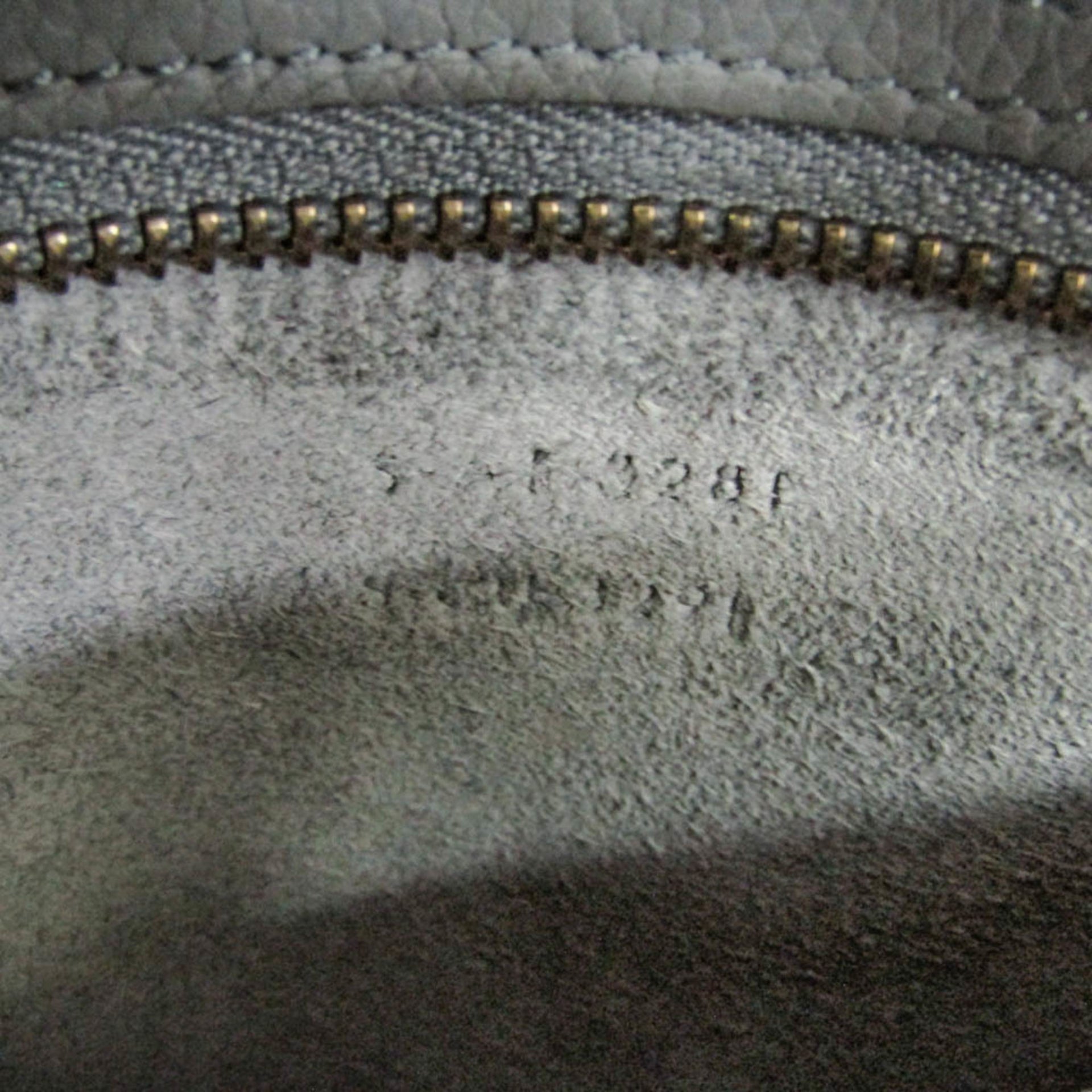 Celine Luggage Micro Shopper 167793, leren handtas voor dames, grijs 19
