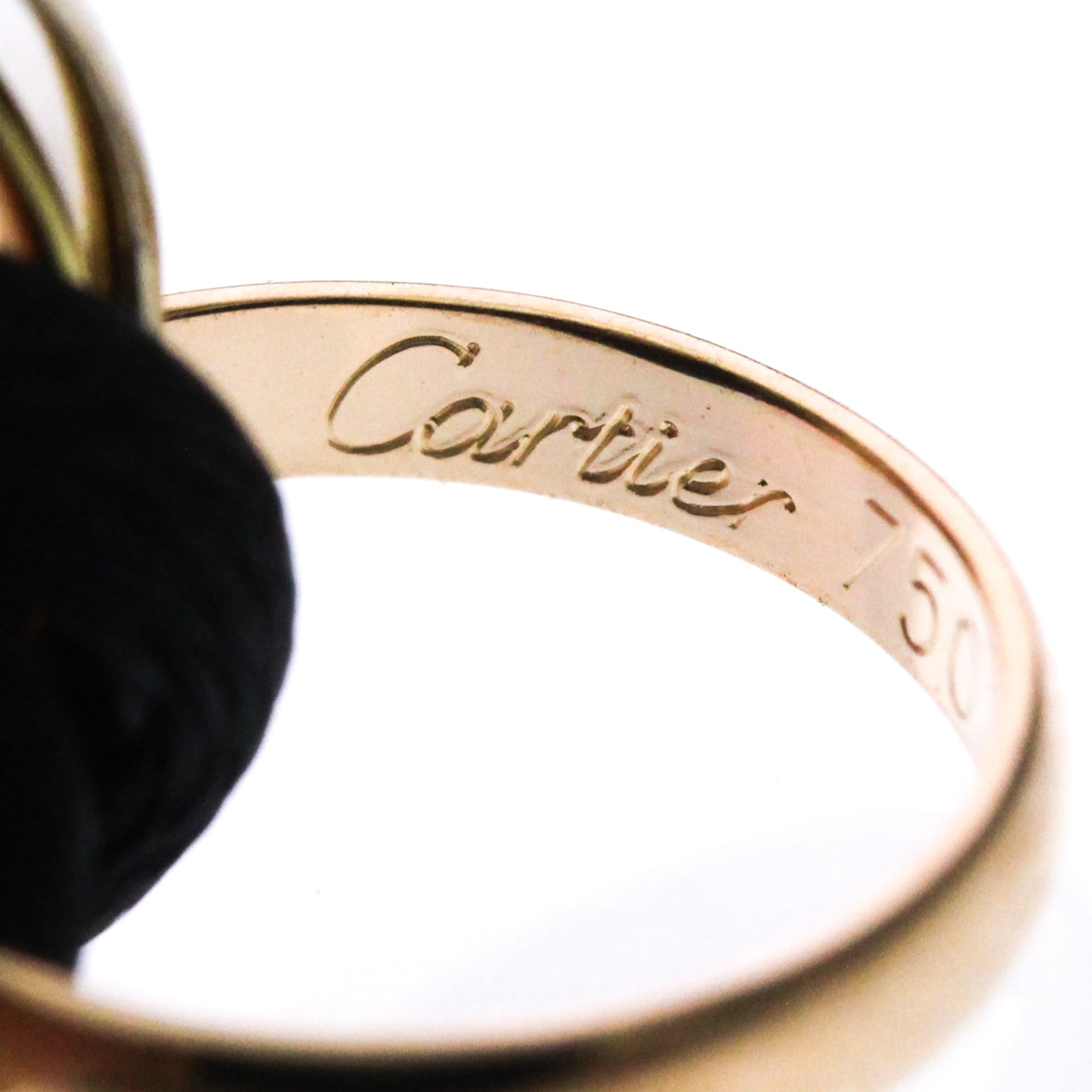 CARTIER Trinity Code Bracelet 18K YG PG WG Polished 8