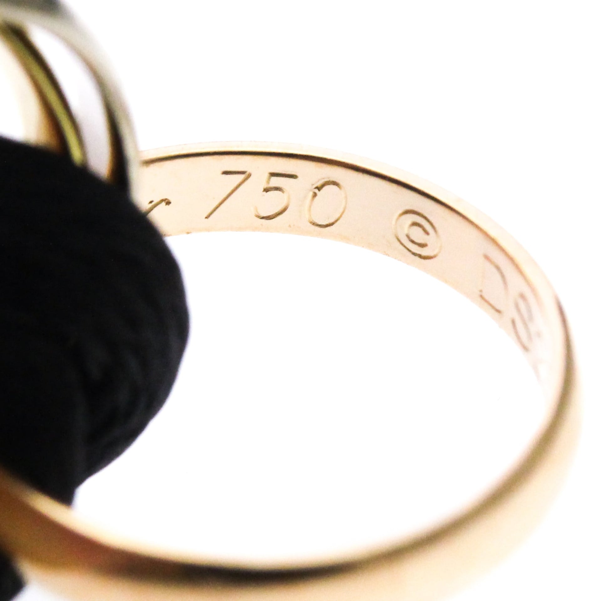 CARTIER Trinity Code Bracelet 18K YG PG WG Polished 9