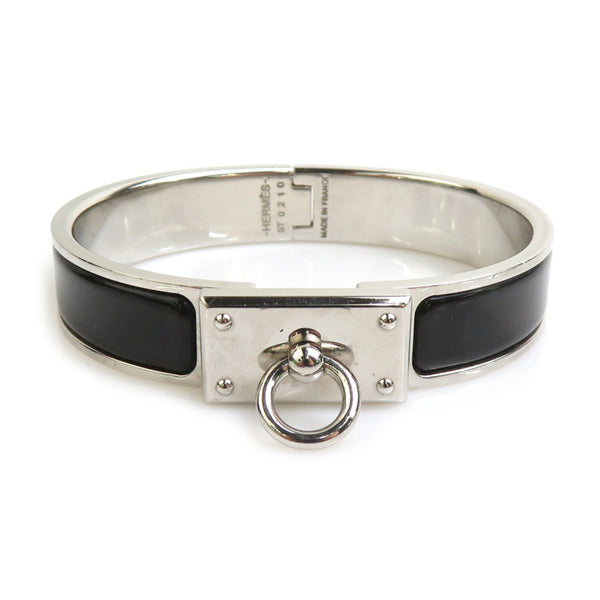 Bracelet jonc Hermès Click Aneau en métal et émail