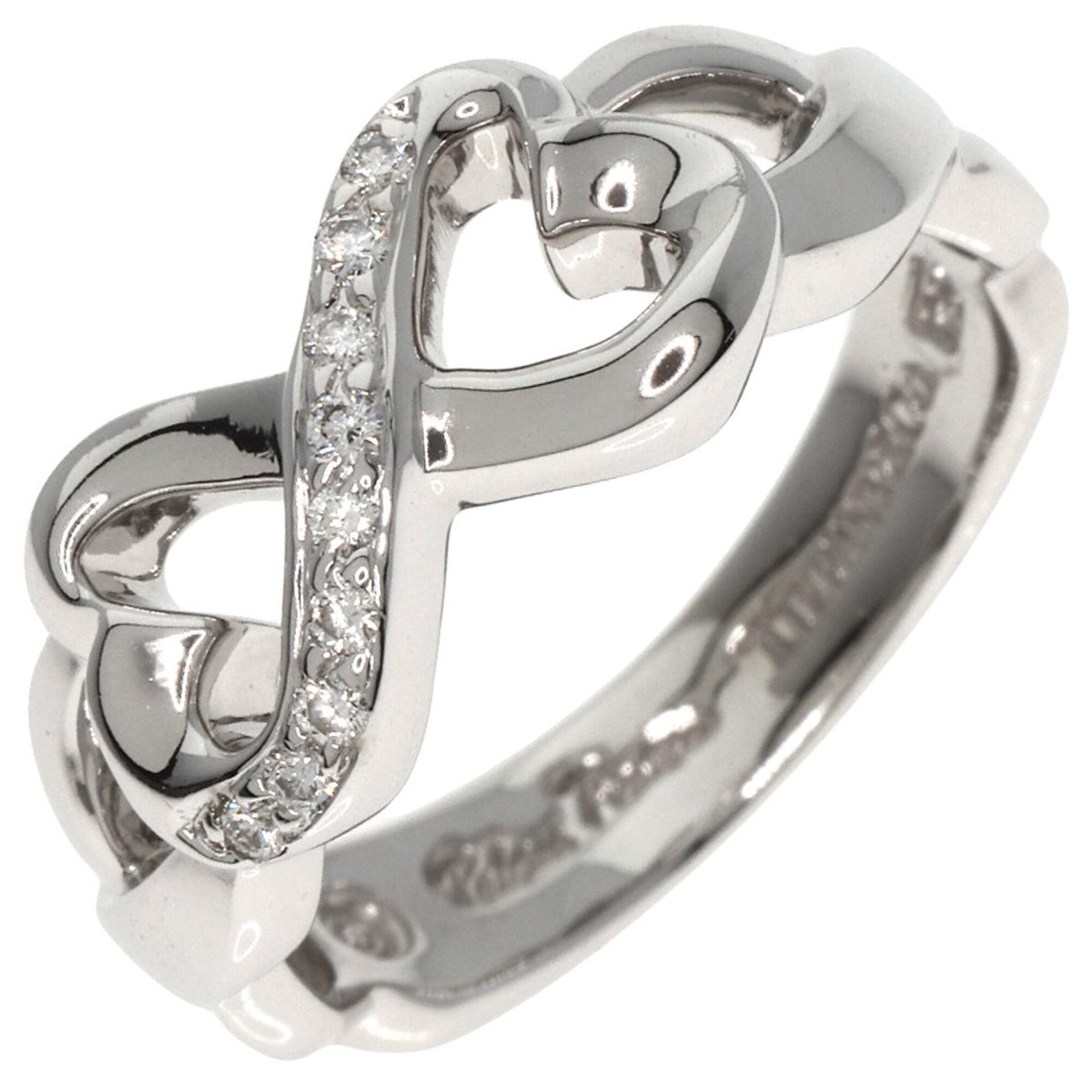 Tiffany & Co. Double Loving Heart diamanten ring 2