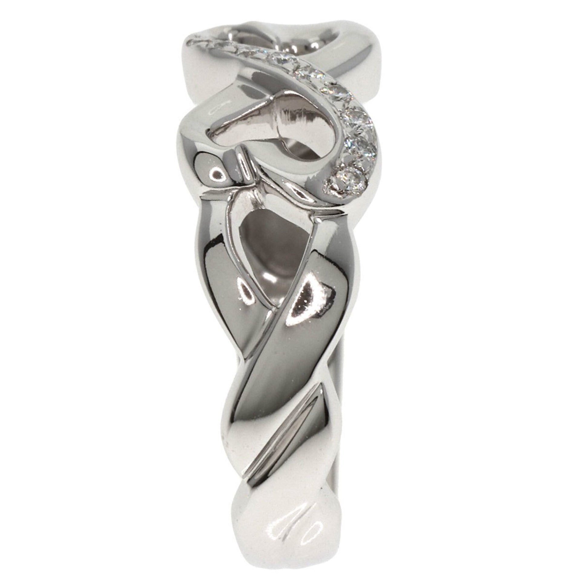 Tiffany & Co. Double Loving Heart diamanten ring 3