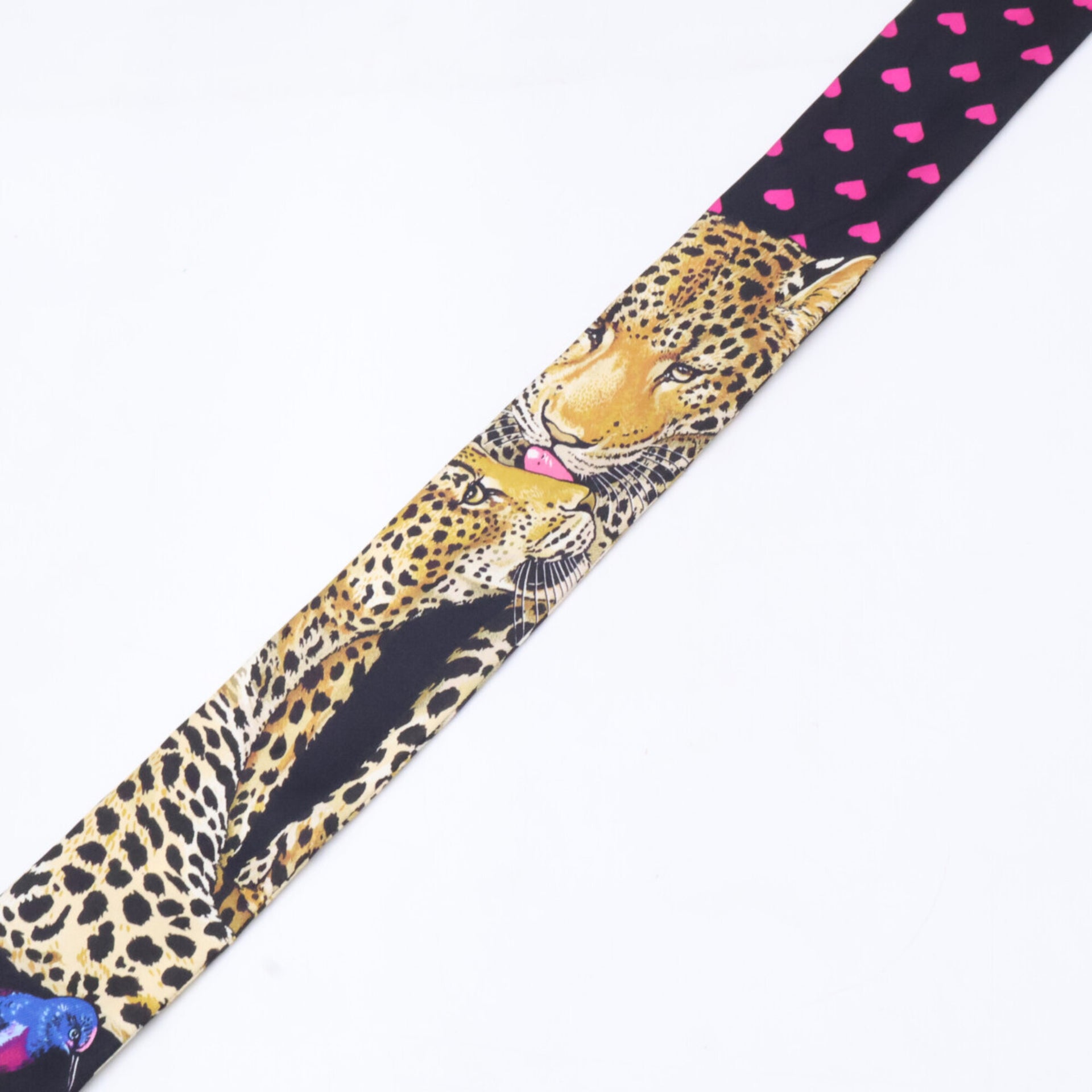 HERMES JUNGLE LOVE Silk Twilly Scarf 3