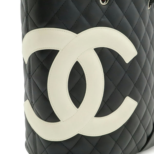 CHANEL Cambon-lijn middelgrote draagtas/schoudertas 10