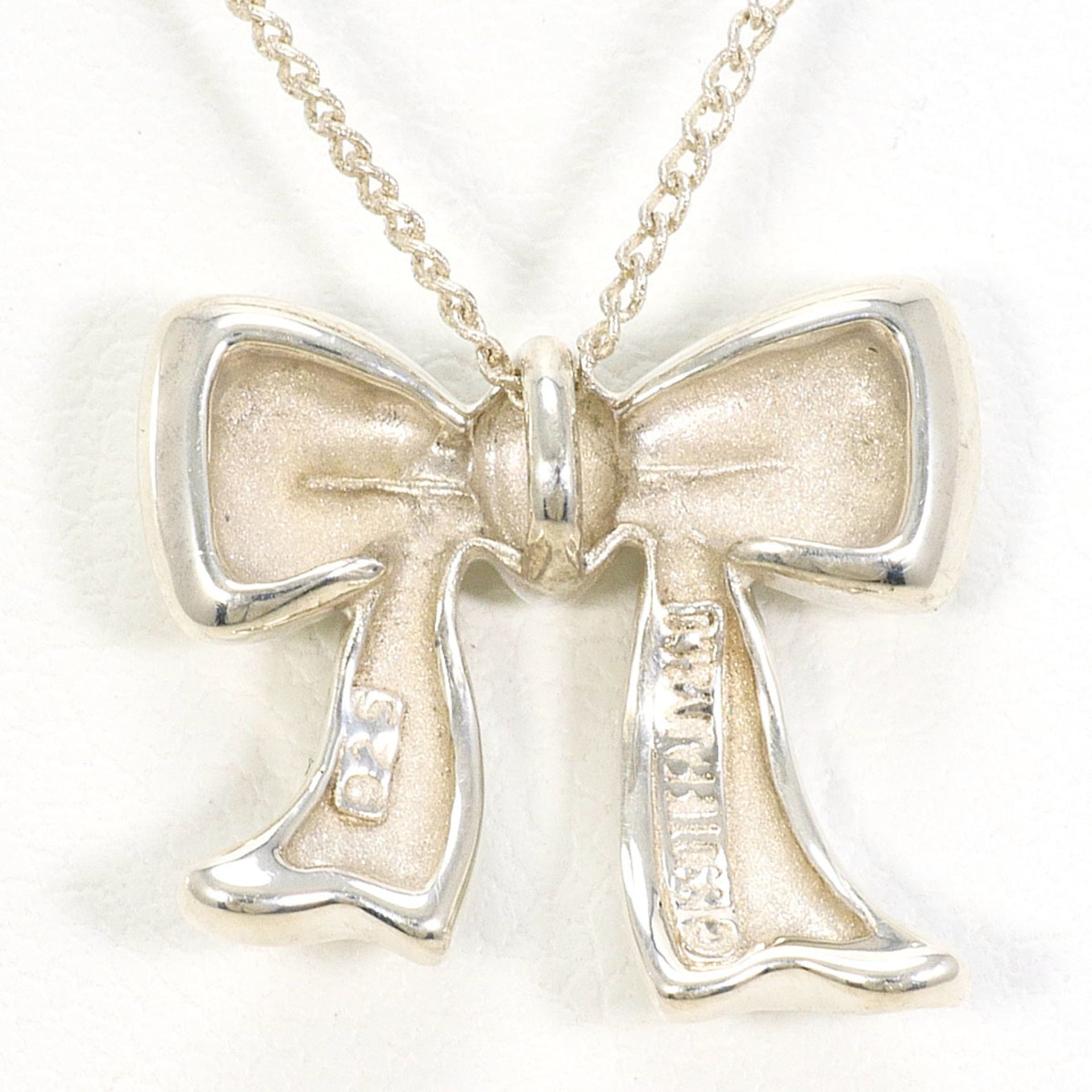 Tiffany & Co. Ribbon Zilveren ketting 3