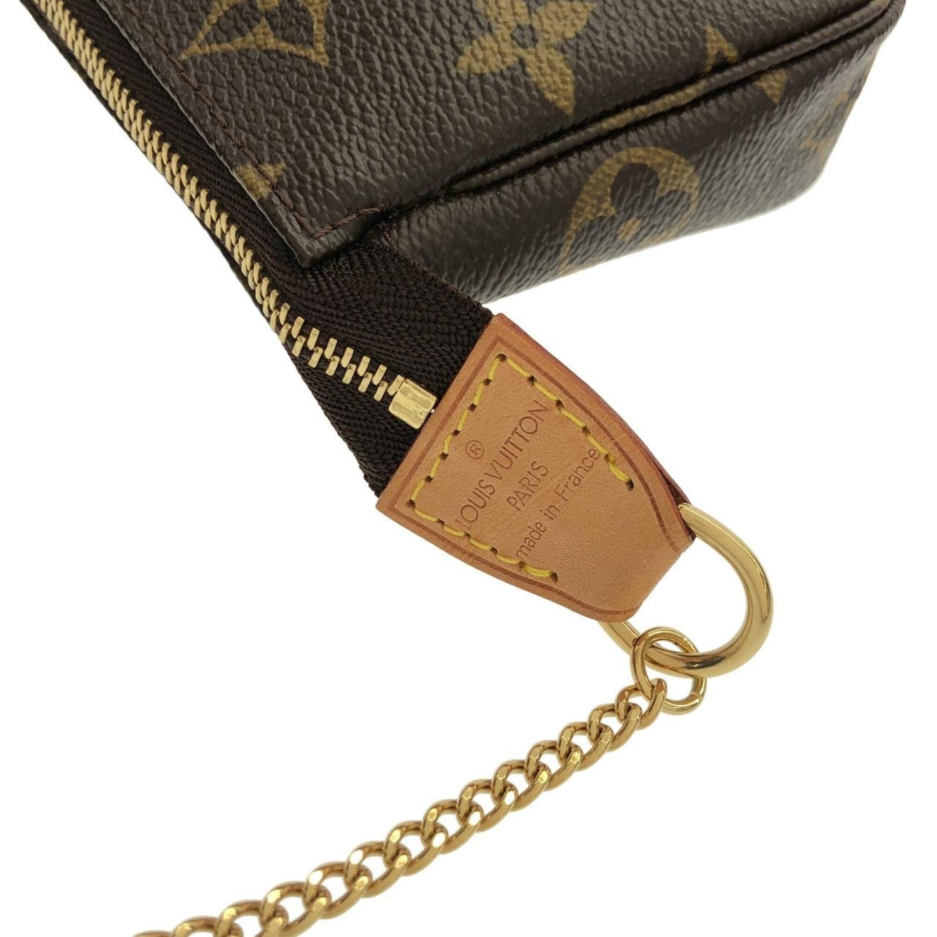 Louis Vuitton Monogram (T&B) Mini Pochette Accessoires M60153 accessoiretas 6