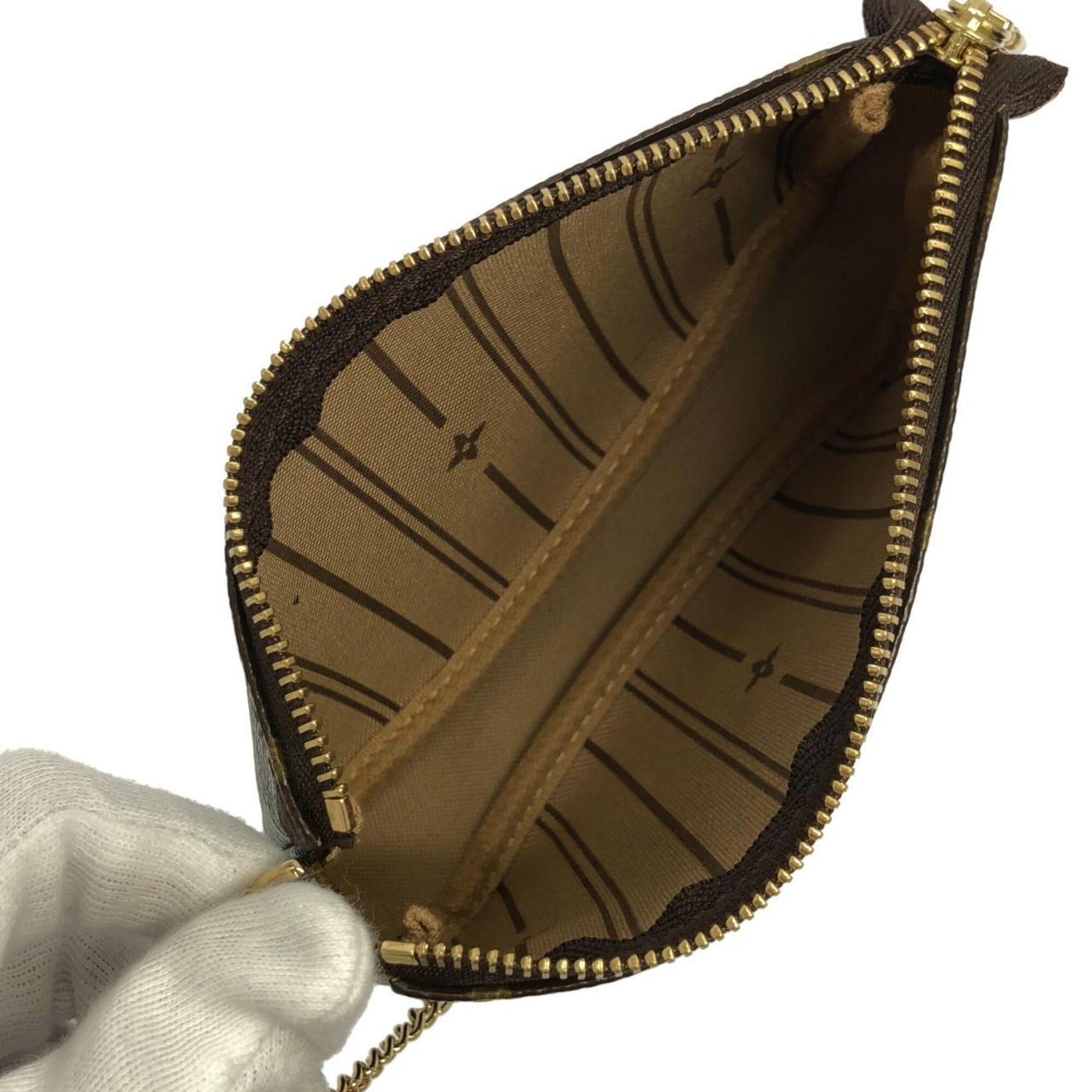 Louis Vuitton Monogram (T&B) Mini Pochette Accessoires M60153 accessoiretas 9