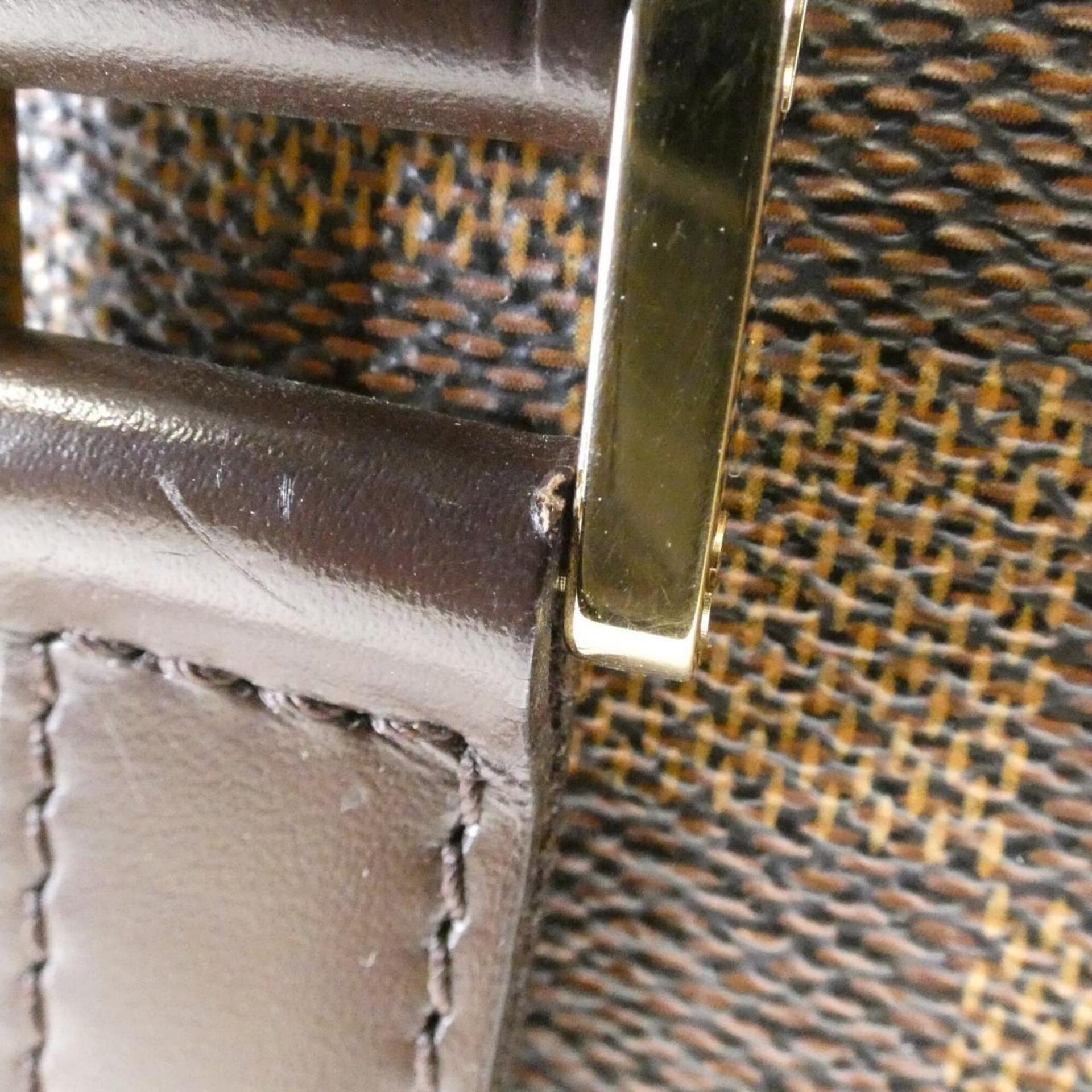 Louis Vuitton Damier Sac Plat-handtas N51140 15