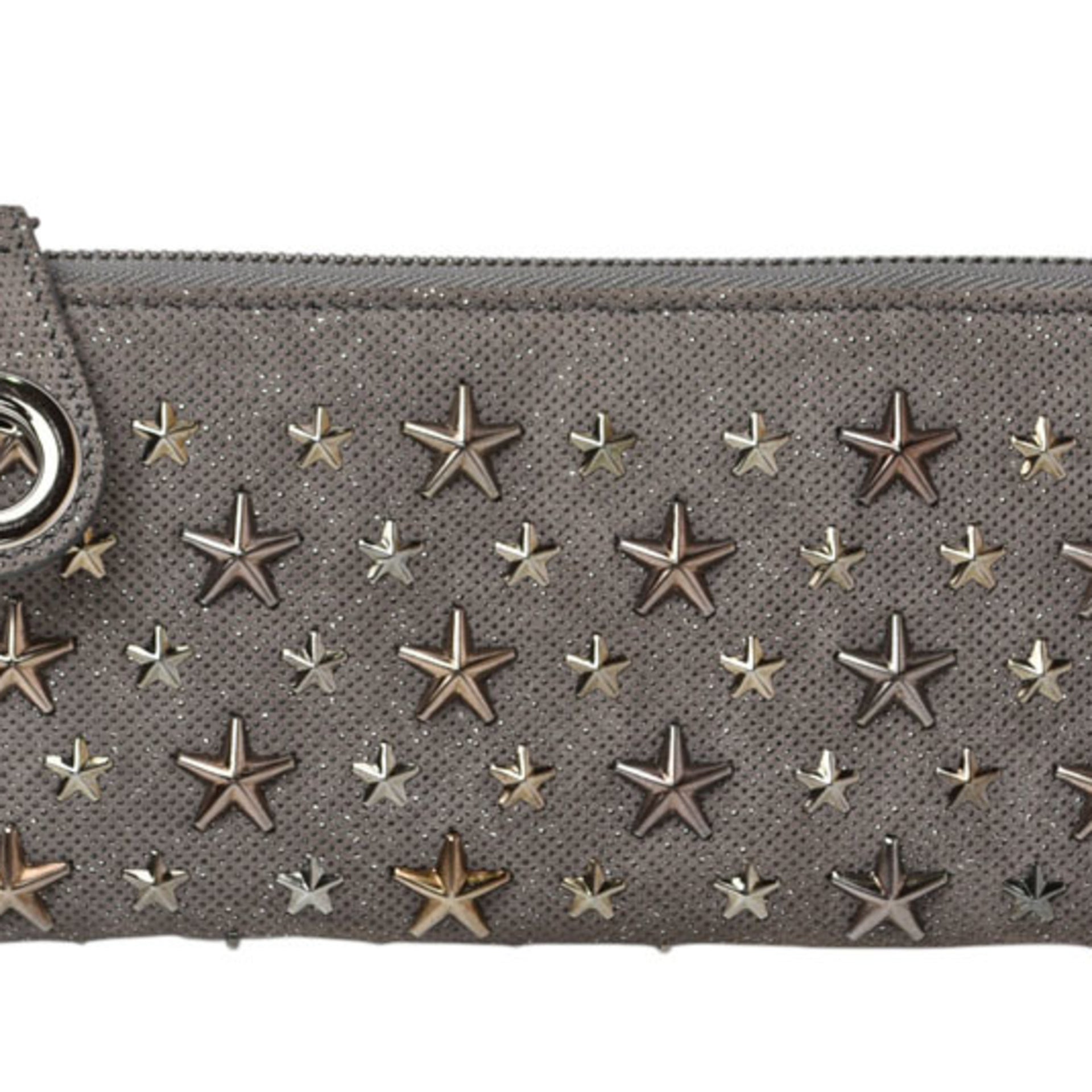 Jimmy Choo L-vormige leren tas met stervormige studs 1