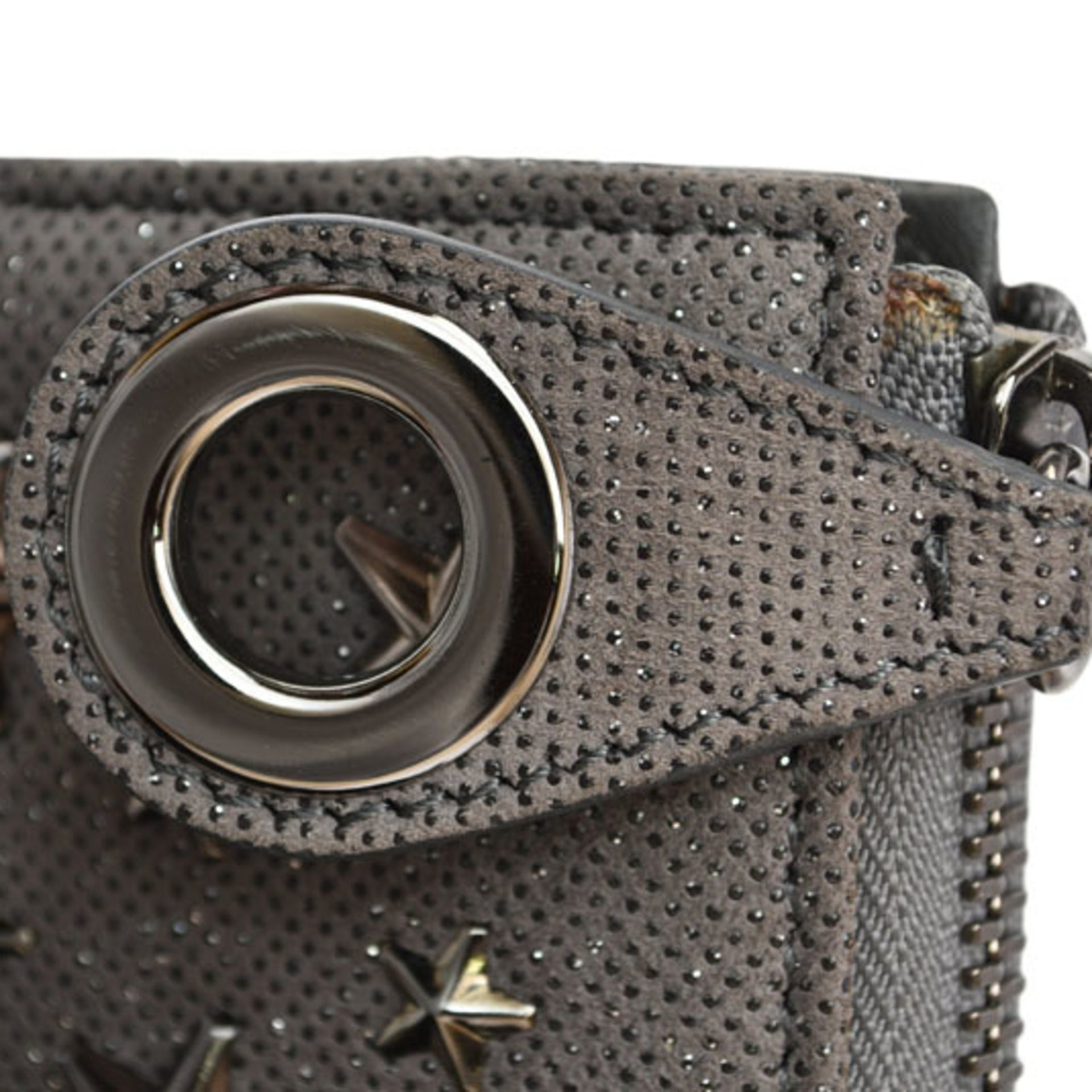 Jimmy Choo L-vormige leren tas met stervormige studs 5