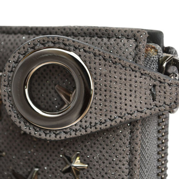 Jimmy Choo L-vormige leren tas met stervormige studs 5