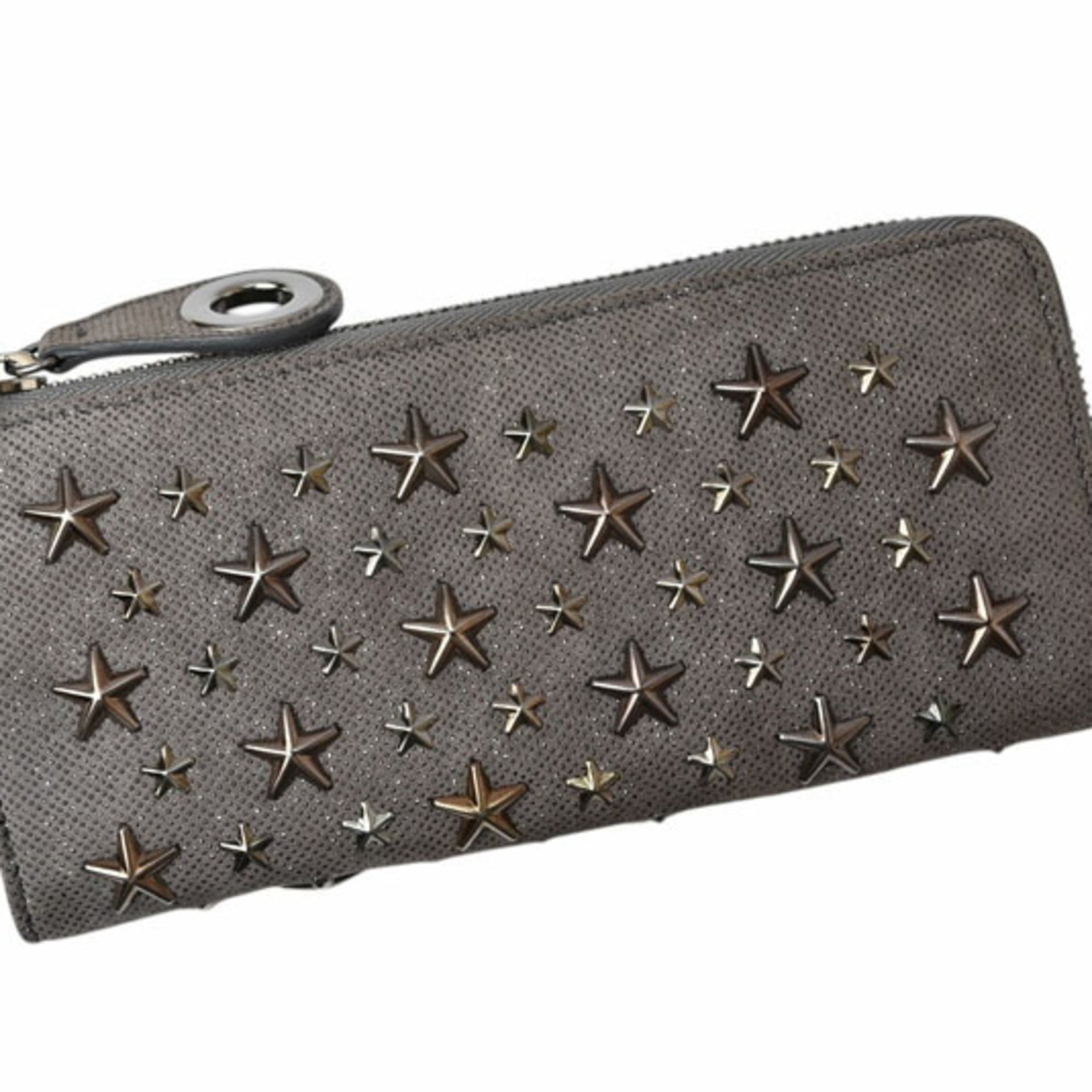 Jimmy Choo L-vormige leren tas met stervormige studs 10