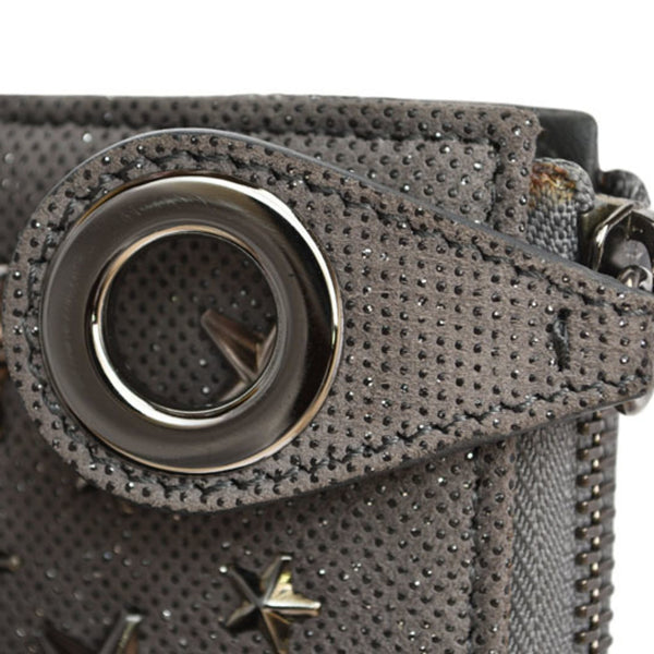 Jimmy Choo L-vormige leren tas met stervormige studs 14