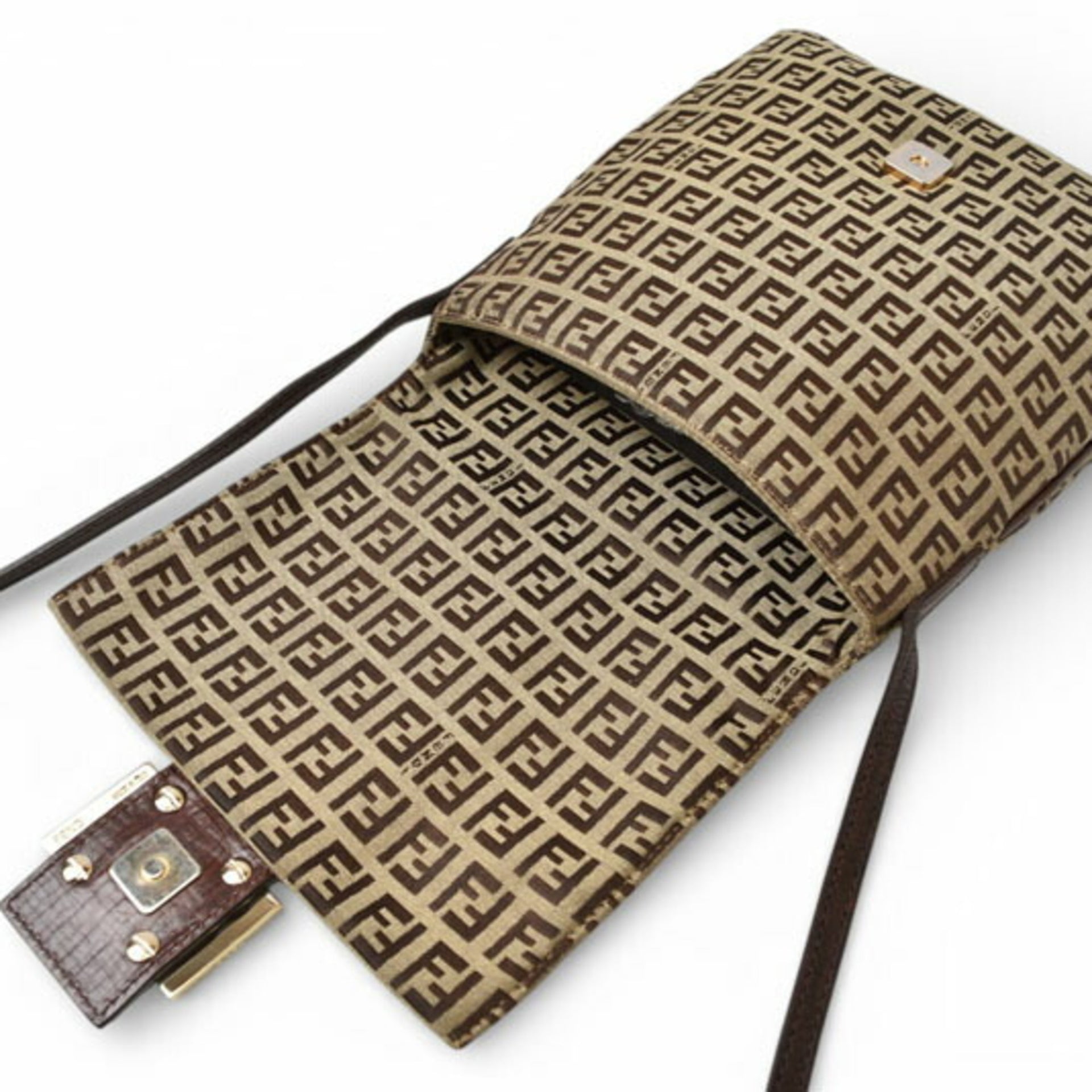 Fendi Zucchino-schoudertas 14