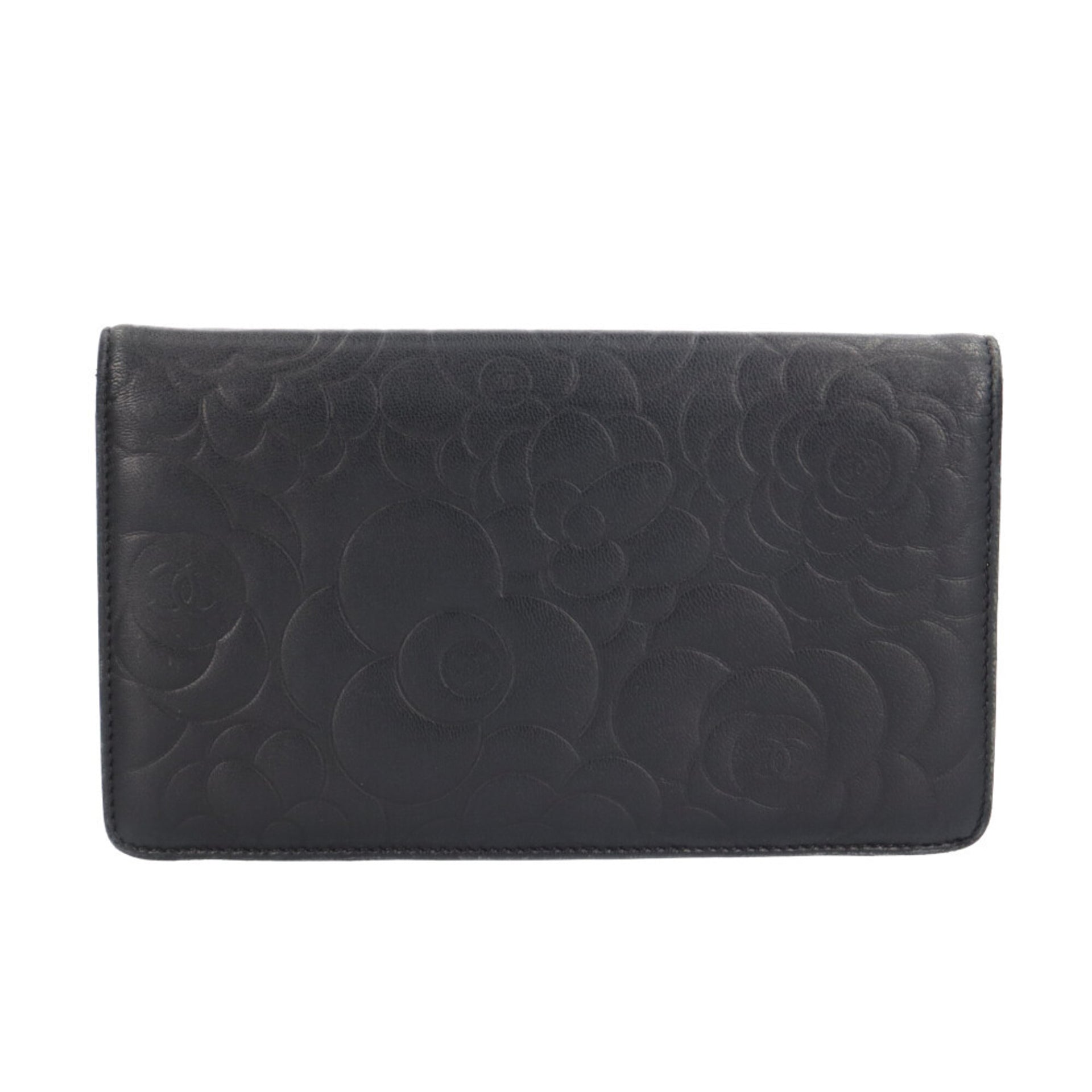 Chanel Camellia Coco Mark-portemonnee met twee vouwen 2